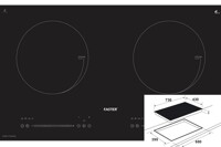 Bếp từ đôi Faster FS-912I hiệu năng vượt trội trong mỗi bữa ăn