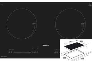 Bếp từ đôi Faster FS-912I hiệu năng vượt trội trong mỗi bữa ăn