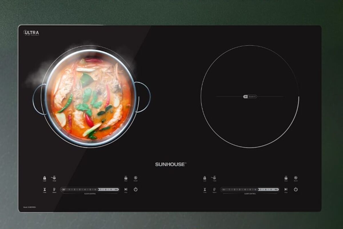 Bếp từ đôi Sunhouse SHB5999DH lựa chọn lý tưởng cho nhiều gia đình