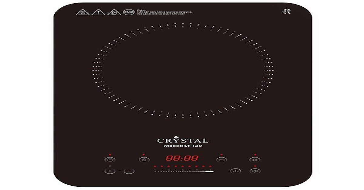 Bếp từ đơn Crystal LY-T39 có những tính năng nổi trội gì?