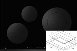 Bếp từ Fagor 3IF-73A2S mang đến sự sang trọng và tiện nghi cho không gian bếp