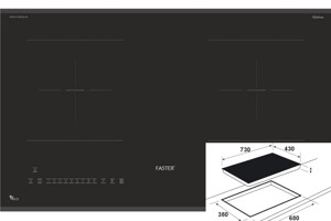 Bếp từ Faster FS 99 Max thiết kế ấn tượng, chất lượng an toàn