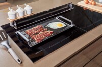 Bếp từ kết hợp hút mùi Malloca HIH-904 Slim tích hợp nhiều chức năng tiên tiến