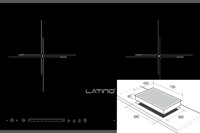 Bếp từ Latino LT-88GT thiết kế sang trọng, tính năng hiện đại