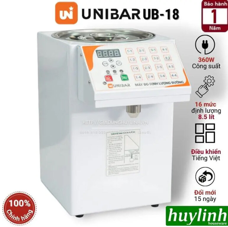 Máy định lượng đường Unibar UB-18