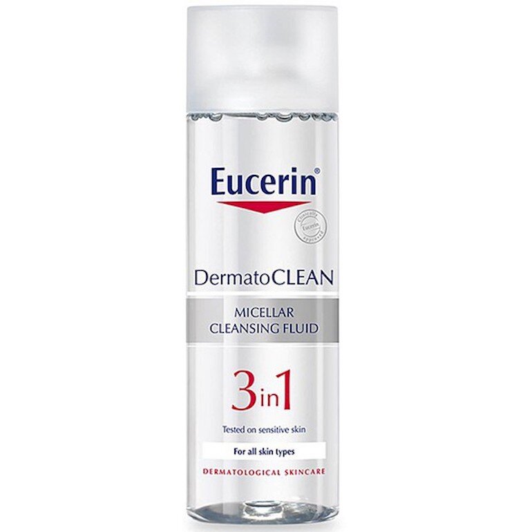 Nước tẩy trang Eucerin Dermatoclean 3 In 1 Micellar Cleansing Fluid