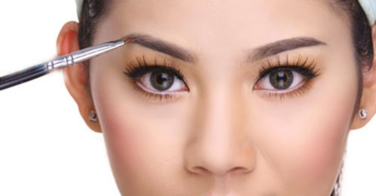Bí kíp kẻ dáng lông mày hợp khuôn mặt đẹp nhất 2019