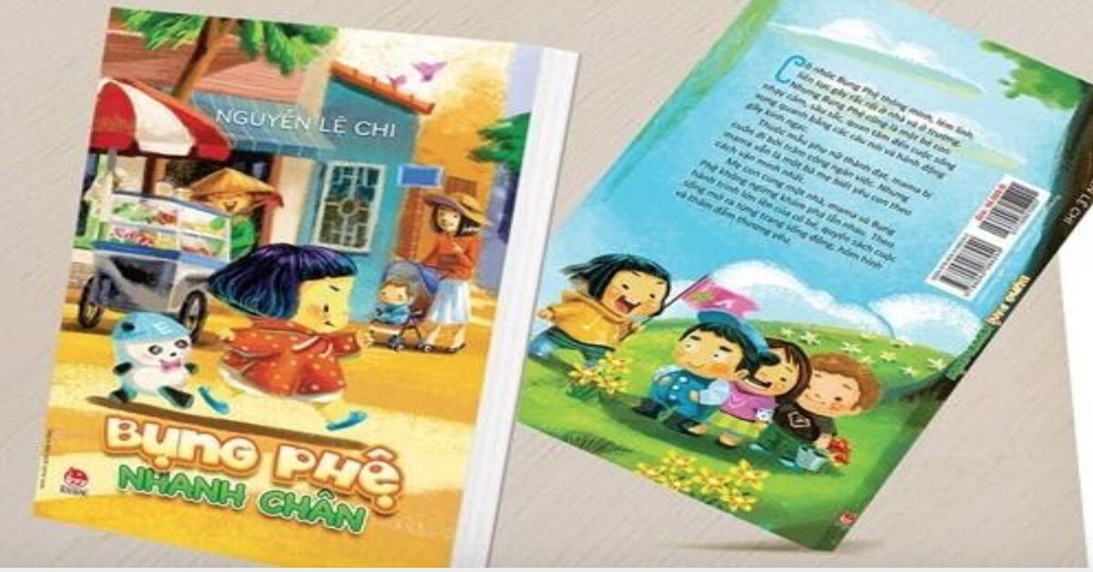 Bìa sách thiếu nhi thể hiện điều gì?