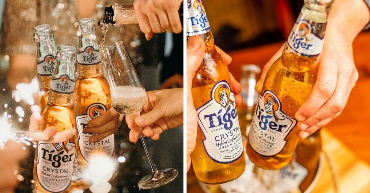 Bia Tiger bạc Crystal – Điều gì làm ra sự khác lạ đối với Tiger Beer?