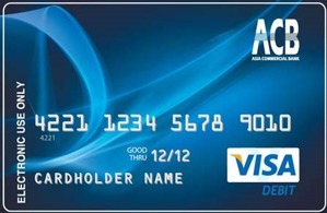 Biểu phí và hướng dẫn cách làm thẻ ATM ngân hàng ACB mới nhất 2018