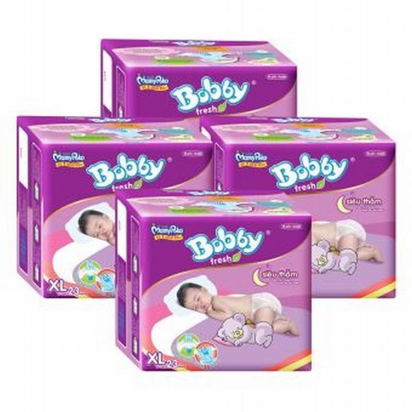 Bỉm Bobby Fresh M50 – Thấm hút nhanh mềm mịn cho da của bé