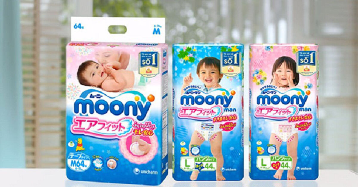 Bỉm Moony có tốt không? Những thông tin cần biết về bỉm Moony