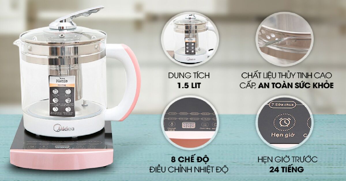 Bình siêu tốc mini loại nào được tìm mua nhiều nhất hiện nay?