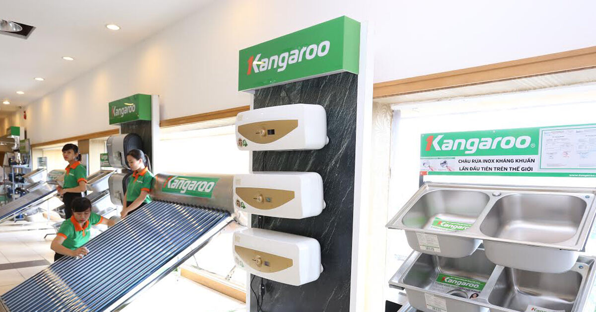 Bình tắm nóng lạnh Kangaroo có những loại nào ? nên mua loại nào cho gia đình 4 người ?