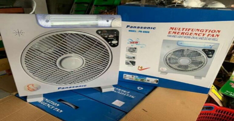 Đánh giá tổng quan về quạt tích điện Panasonic PN-6969 Quạt tích điện Panasonic PN-6969