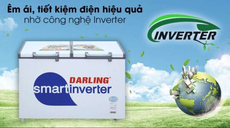 Khả năng tiết kiệm điện hiệu quả của tủ đông Darling DMF-3699WSI-4