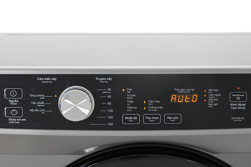 Đánh giá máy sấy quần áo Aqua 8 kg AQH-V800H.SS giá rất rẻ, mà chất lượng tốt khỏi bàn