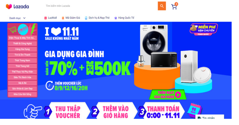 11.11 lazada
