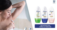 Bộ 3 lăn khử mùi Dove dưỡng da trắng mịn được tin dùng nhất