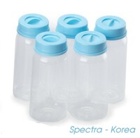 Bộ 5 bình trữ sữa mẹ Spectra SPT004 - Dự trữ sữa cho bé đến 3 tháng!