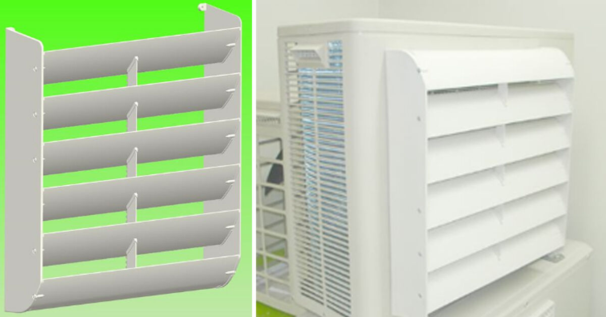 Bộ điều chỉnh hướng gió dàn nóng có mấy loại ? Giá bao nhiêu tiền ?