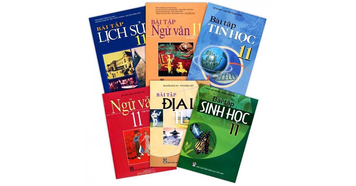 Bộ sách giáo khoa cơ bản lớp 11 năm học 2018-2019 giá bao nhiêu tiền?