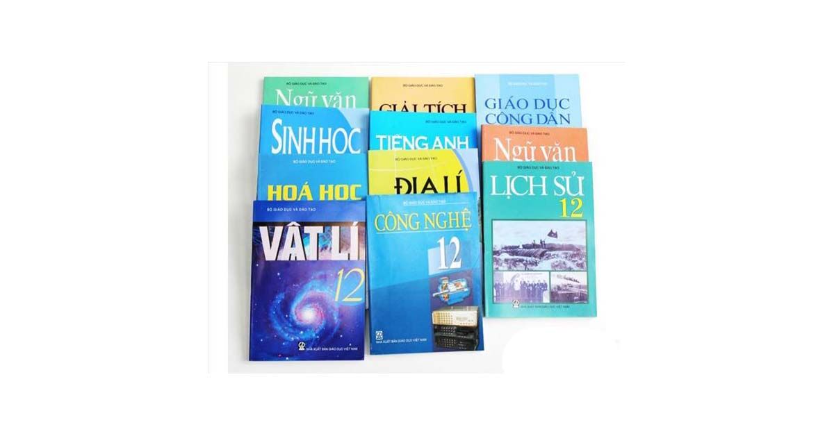 Bộ sách giáo khoa lớp 12 năm học 2018-2019 giáo bao nhiêu tiền?