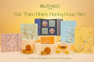 Bộ sưu tập bánh Trung thu Brodard 2025 thông điệp đoàn viên ý nghĩa cho mùa trăng tròn