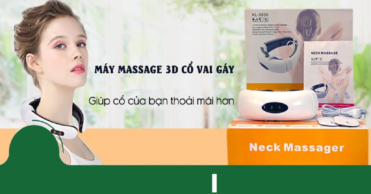 Bỏ túi 7 lưu ý khi sử dụng máy massage cổ 3D