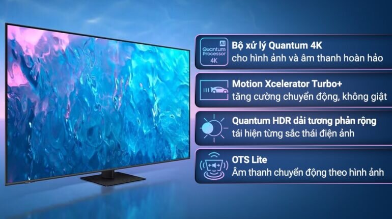 Smart tivi Samsung QLED 4K 65 inch QA65Q70C