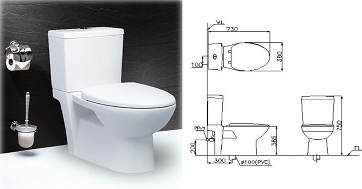 Bồn cầu Caesar 1 khối hay 2 khối phù hợp với điều kiện gia đình bạn ?