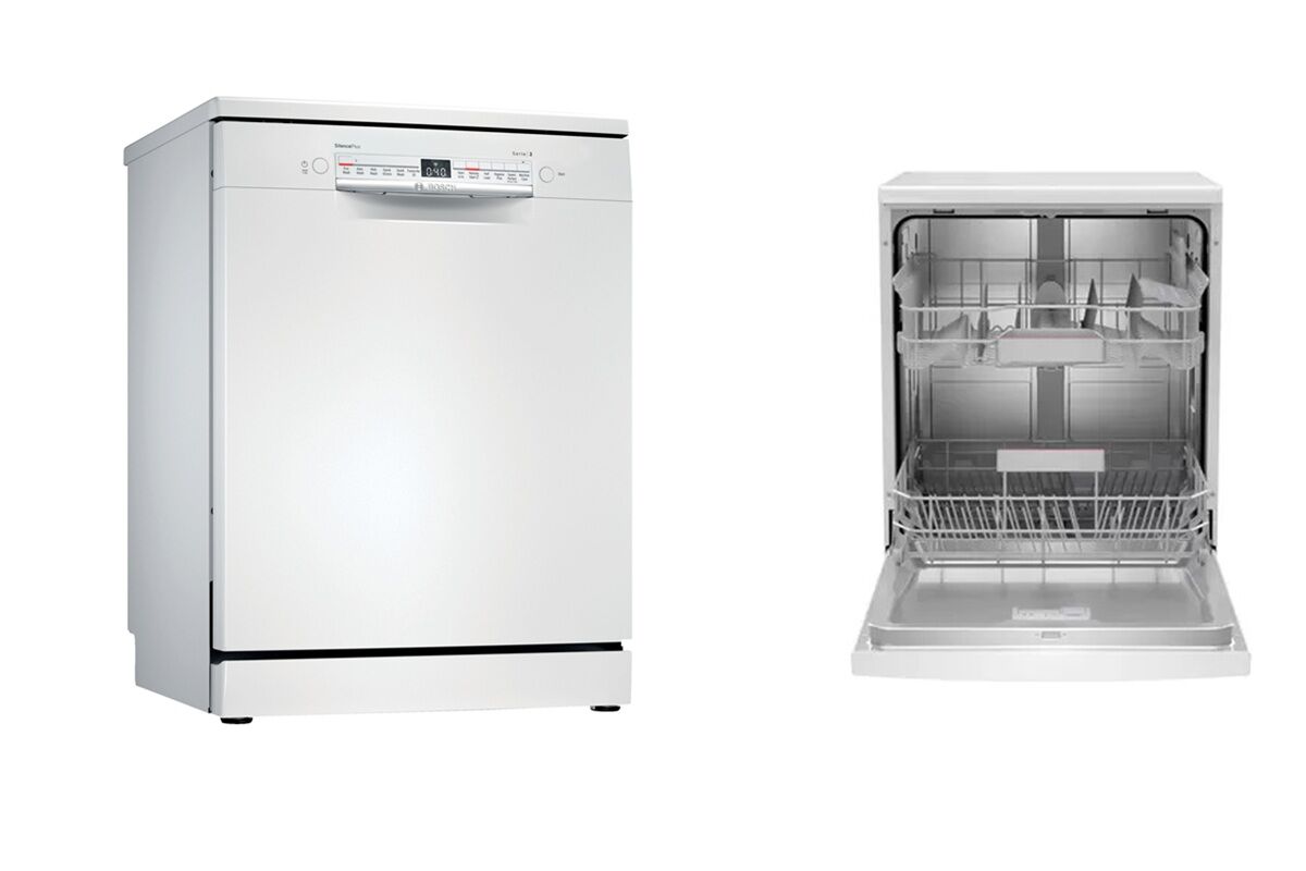 Bosch SMS2IVW01P giá 12 triệu đồng, máy rửa bát 12 bộ có Home Connect