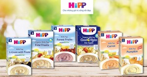 Bột ăn dặm HiPP có tốt không, các loại, giá cả và cách pha đúng