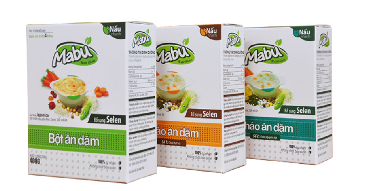 Bột ăn dặm Mabu có ưu điểm gì nổi bật?