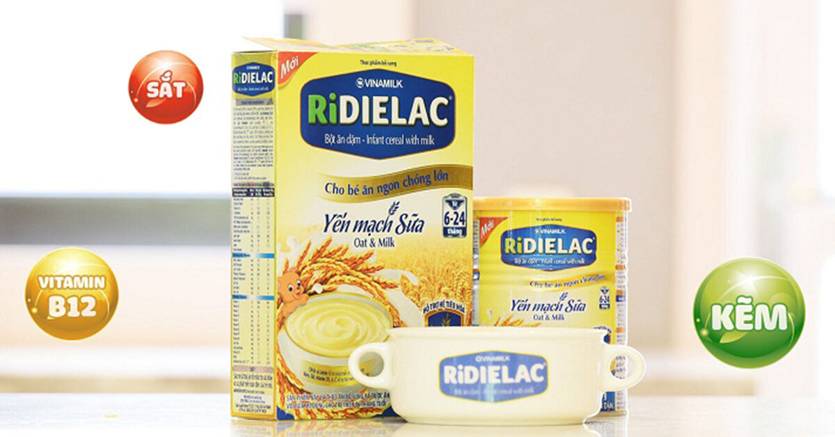Bột ăn dặm Vinamilk có tốt không? Giá bao nhiêu?