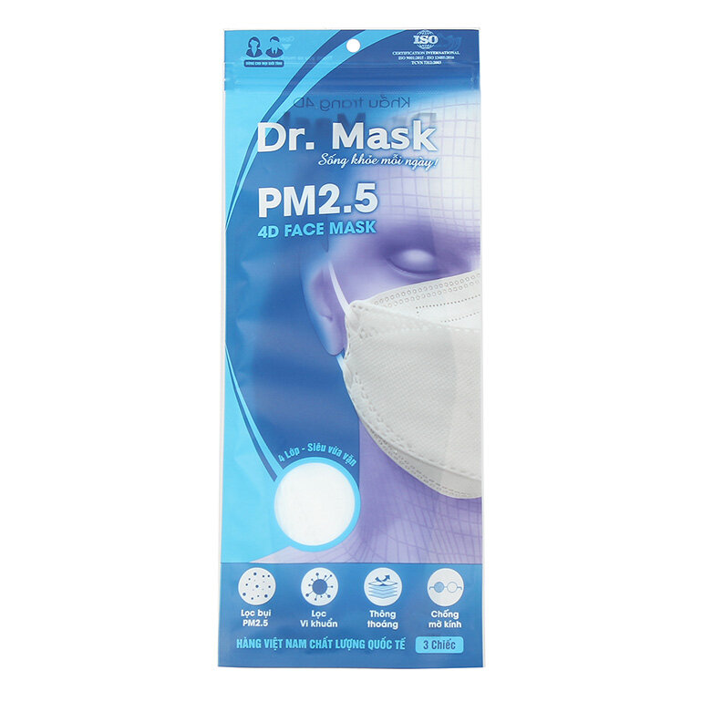 Khẩu trang 4D Dr Mask