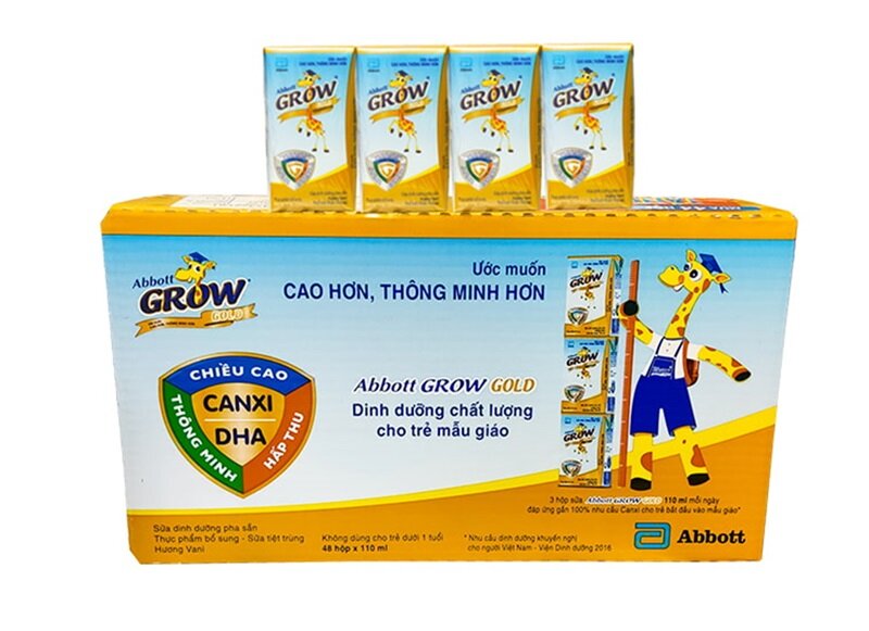 Đánh giá sữa Grow Gold dạng nước pha sẵn tiện lợi cho bé từ 1 tuổi