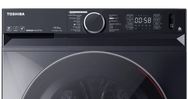 Cập nhật giá máy giặt Toshiba Inverter 10.5 kg TW-T23BU115UWV(MG) mới nhất