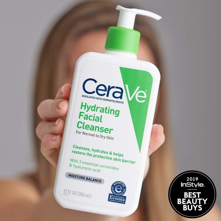 Sữa rửa mặt CeraVe Hydrating Cleanser