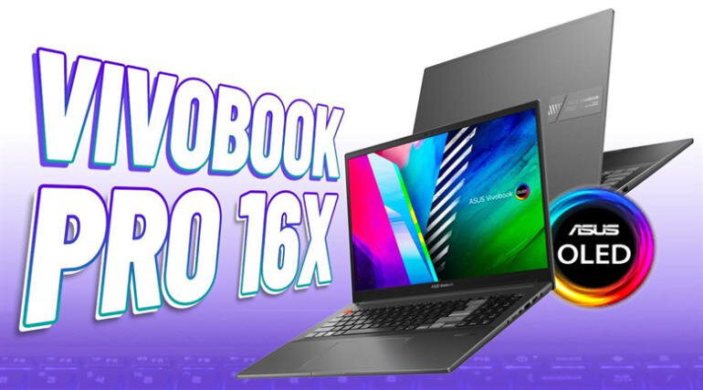 laptop Asus Vivobook Pro 16X OLED M7600QC-L2077W
