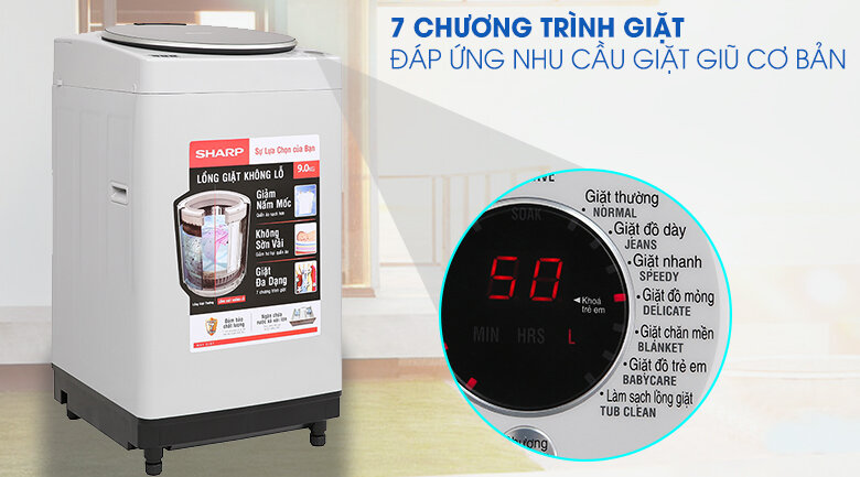 Máy giặt Sharp giá rẻ