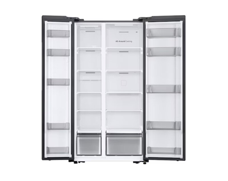 Tủ lạnh Samsung side by side RS57DG400EM9SV rất sang xịn, lại đang giảm nửa giá - món hời cho gia đình!