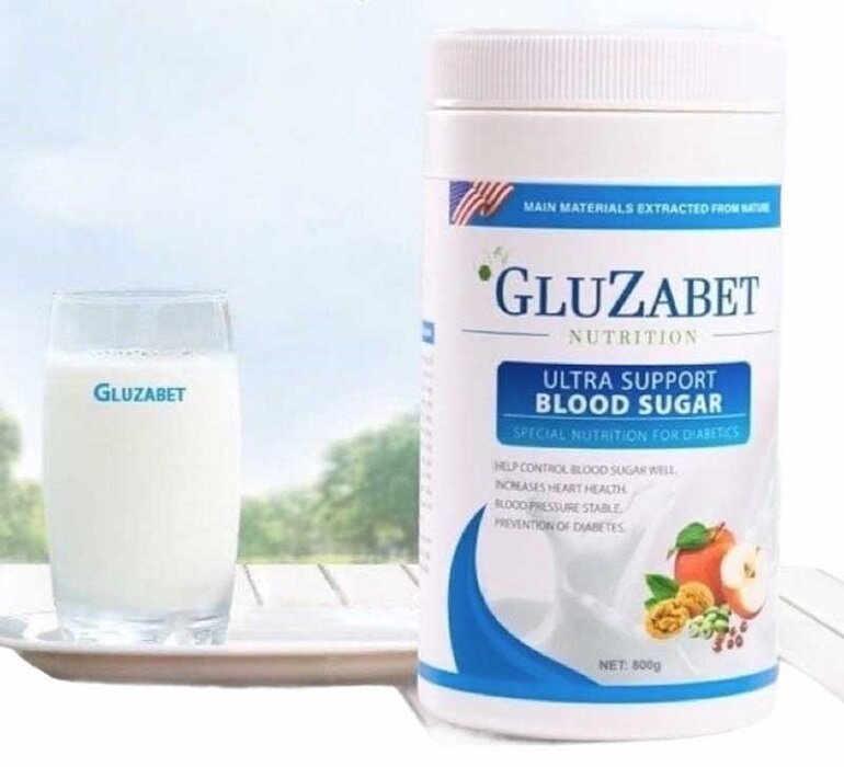 Sữa Gluzabet có nhiều thành phần tốt cho sức khỏe