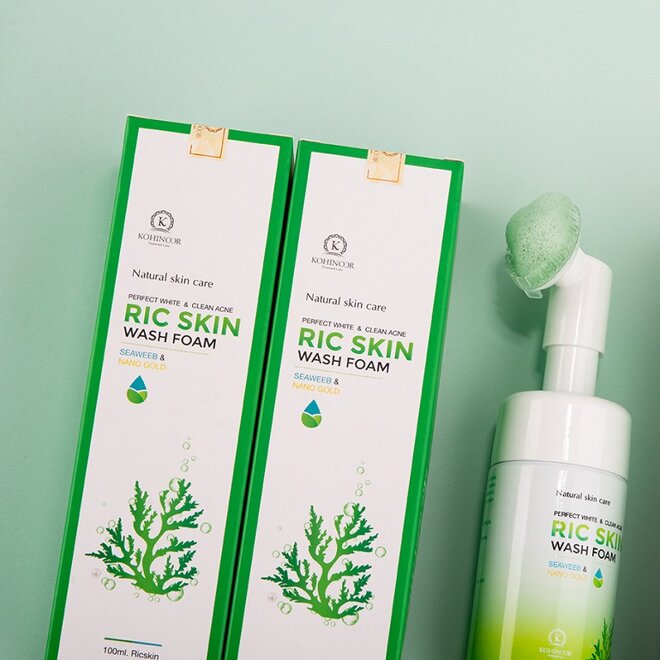 Thương hiệu sữa rửa mặt Ric Skin nổi tiếng