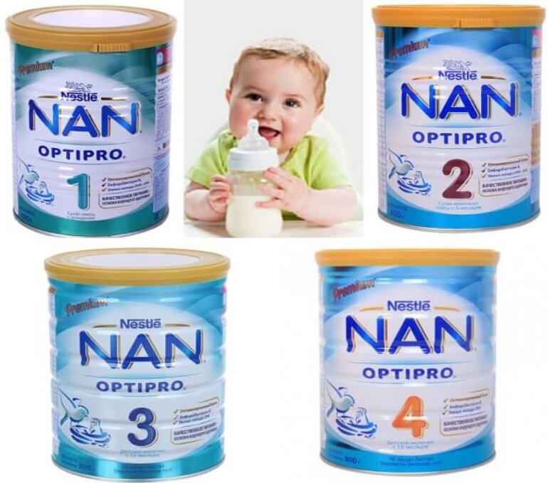 Sữa NAN Nga – sữa dành cho trẻ suy dinh dưỡng, thấp còi