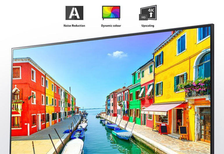Smart Tivi Nanocell LG 4k 55 inch 55NANO77TPA được trang bị 4K Full HD với hơn 8 triệu điểm ảnh