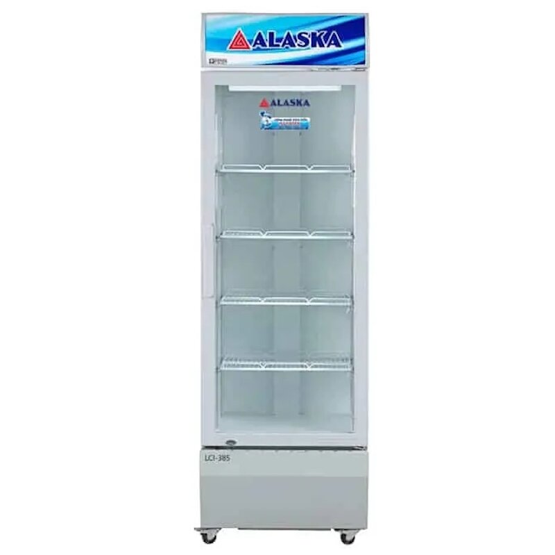 Review chi tiết tủ mát Alaska Inverter 1 cánh 450 lít LCI-385