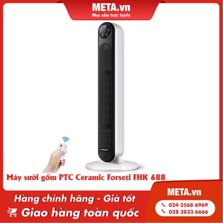 Máy sưởi gốm PTC Ceramic Forseti FHK 688