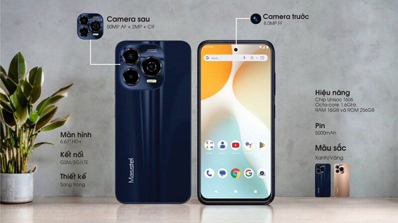 Masstel S9 gây bất ngờ khi giá chỉ 2,99 triệu đồng mà toàn trang bị 