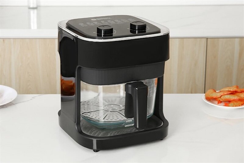 Nồi chiên không dầu Mishio MK373 7 lít giá bán chỉ tầm hơn 1 triệu đồng, chất lượng vẫn rất ổn